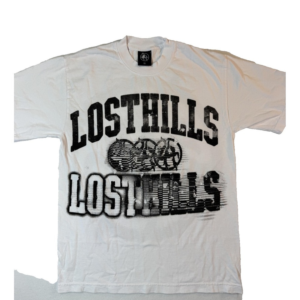 Lost Hills T-Shirt Mens Small AOP Streetwear NEW
